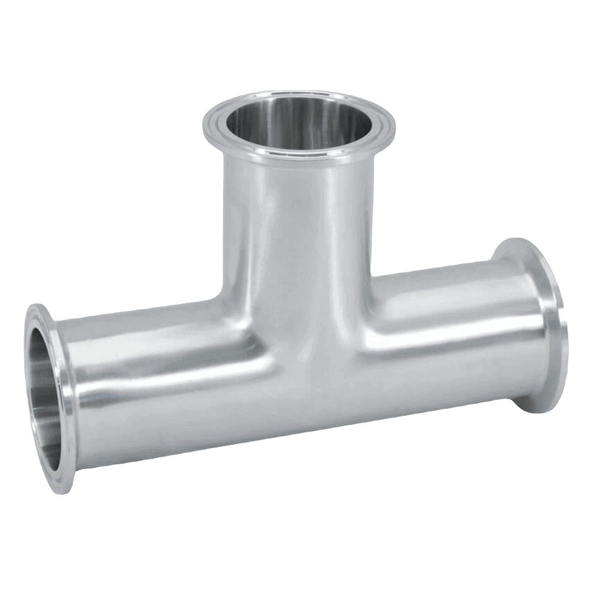 Tee Acero Inoxidable Sanitario Clamp